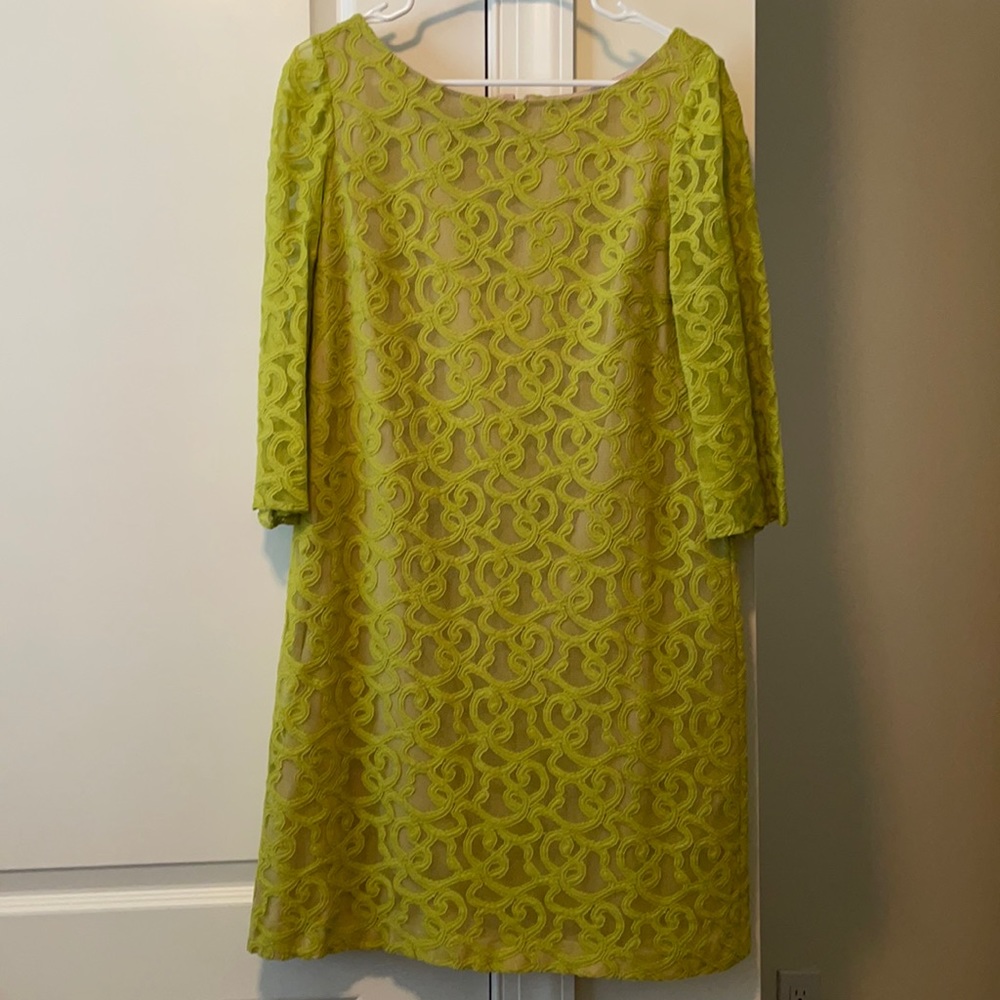 Nine West 3/4 Sleeve Lace Dress